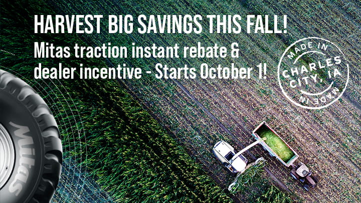 SAVE BIG THIS HARVEST Mitas 720x405